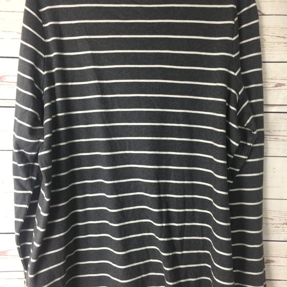 Charter Club Charcoal Swan Embellished Top - Picture 5 of 6